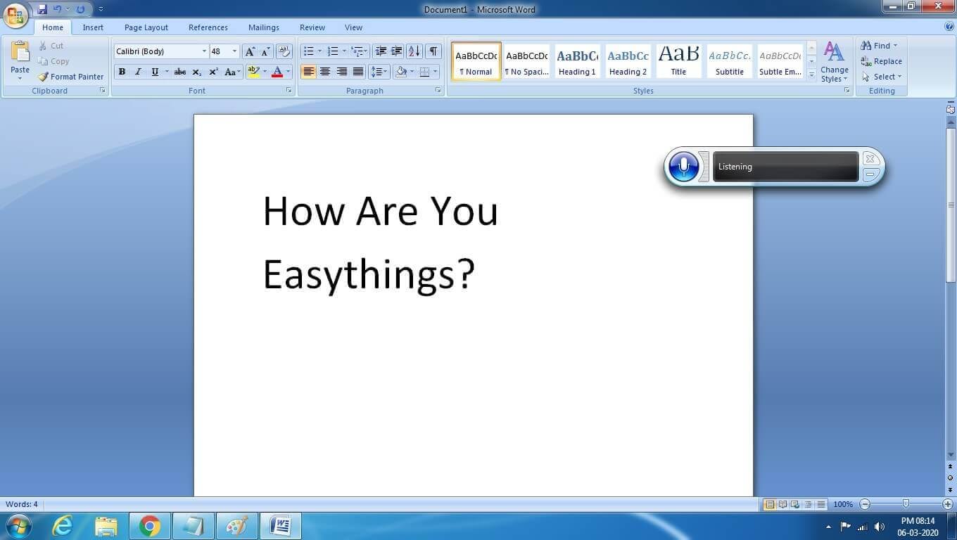 can you voice to text on microsoft word